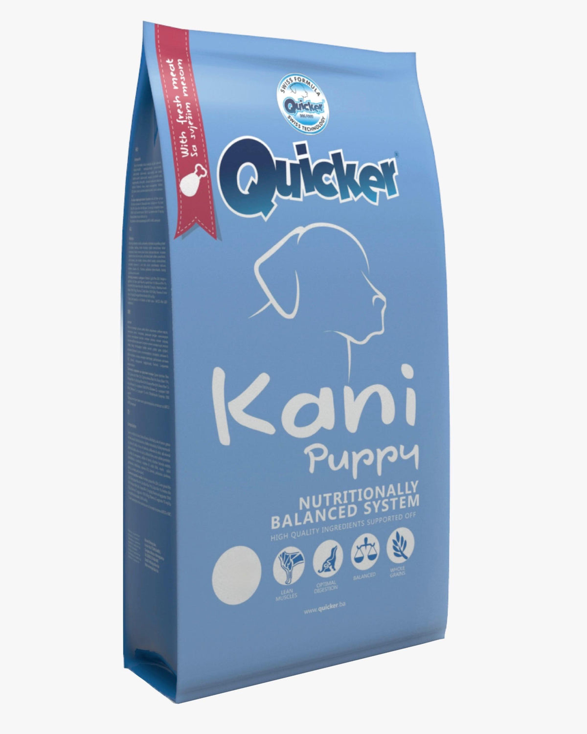 QUICKER KANI אוכל יבש לגורים 3 ק''ג