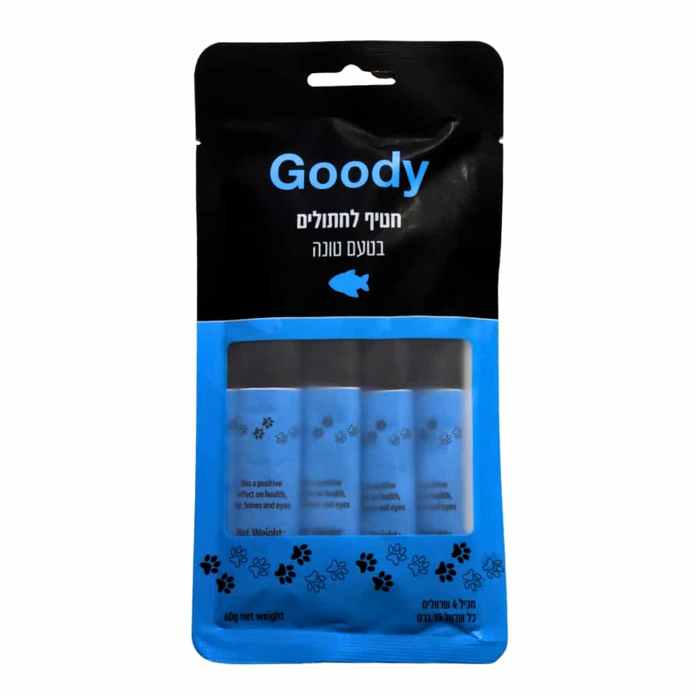 שלוק לחתול בטעם טונה